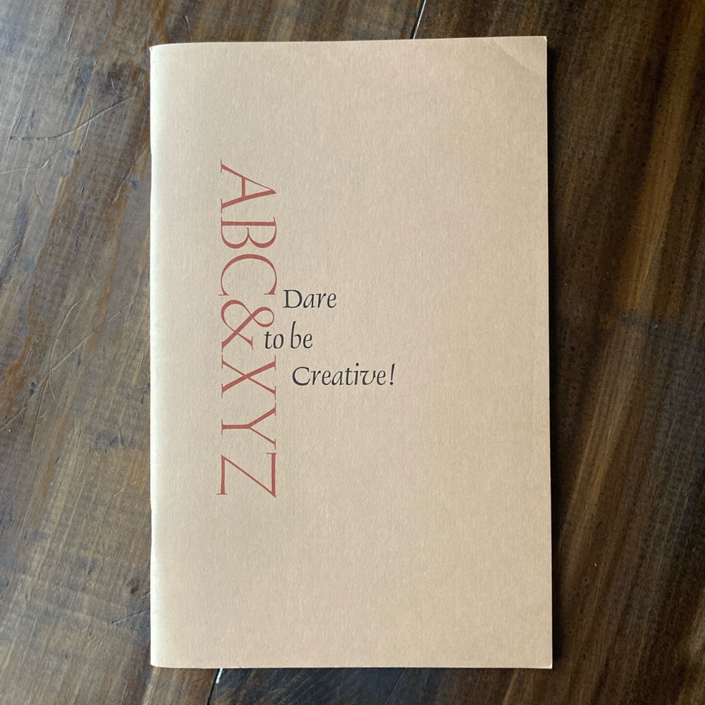 Madeleine L'Engle: ABC & XYZ - Dare to Be Creative! Library of Congress - 1984